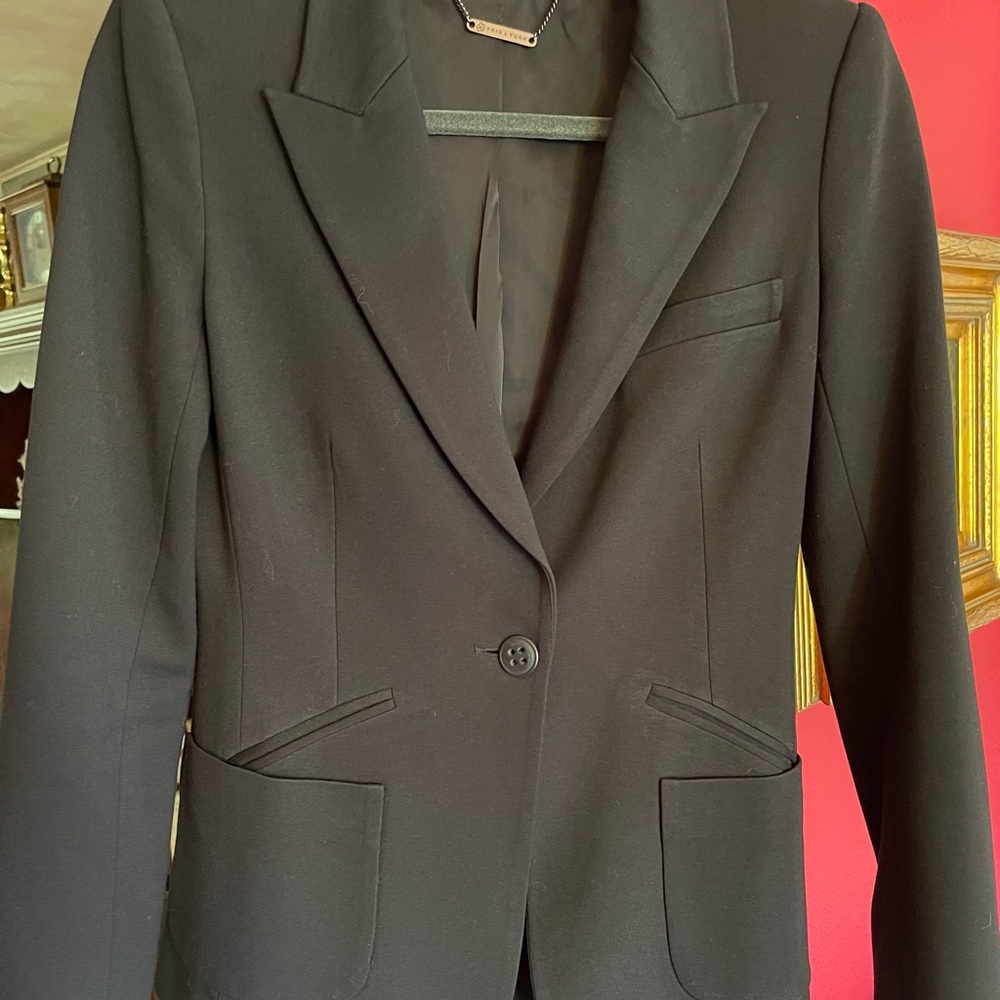 Trina Turk Classic Black Blazer